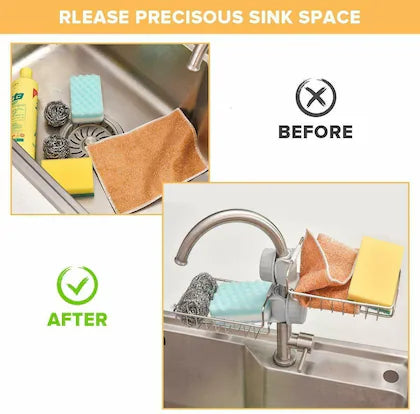 Modern Faucet Shelf Organizer