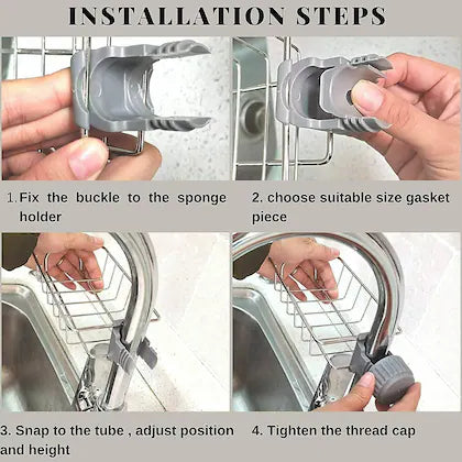 Modern Faucet Shelf Organizer